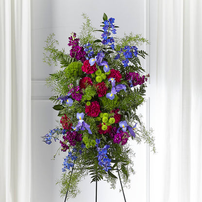Heavenly Skies Standing Spray –  Daisy Day Florist, Avondale Estates GA