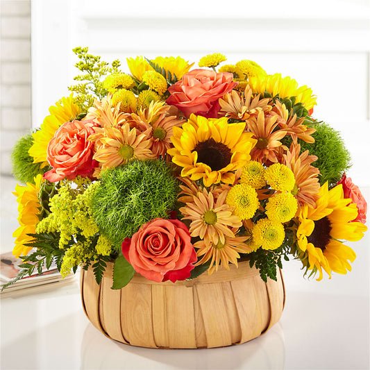 Harvest Sunflower Basket –  Daisy Day Florist, Avondale Estates GA