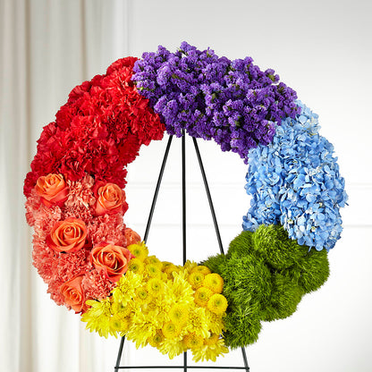 Circle of Love Wreath –  Daisy Day Florist, Avondale Estates GA