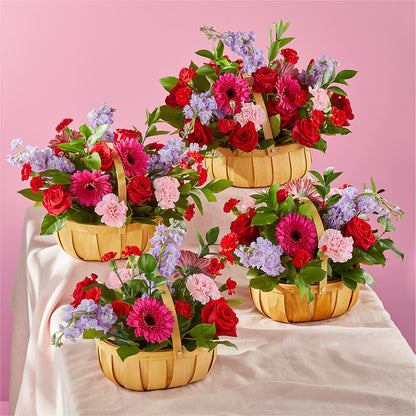 Pink Picnic Basket –  Daisy Day Florist, Avondale Estates GA