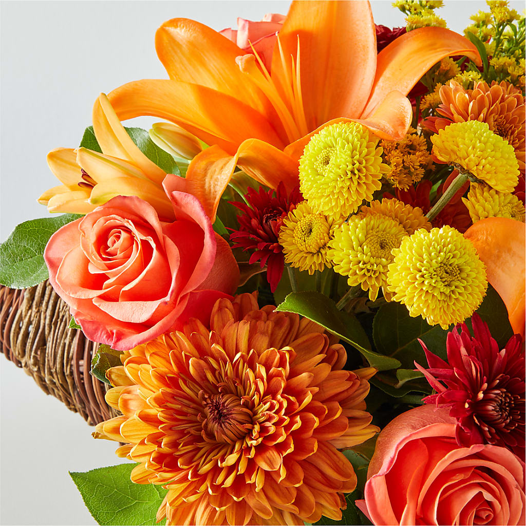 Bouquet of Blessings Cornucopia –  Daisy Day Florist, Avondale Estates GA