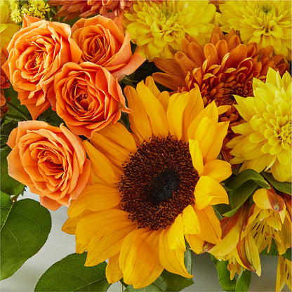 Autumn Harmony Centerpiece –  Daisy Day Florist, Avondale Estates GA