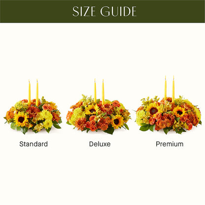Autumn Harmony Centerpiece –  Daisy Day Florist, Avondale Estates GA