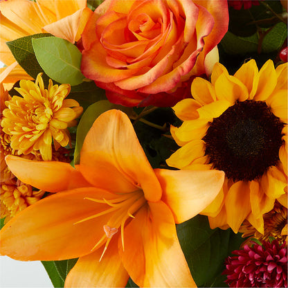 Grateful Centerpiece –  Daisy Day Florist, Avondale Estates GA