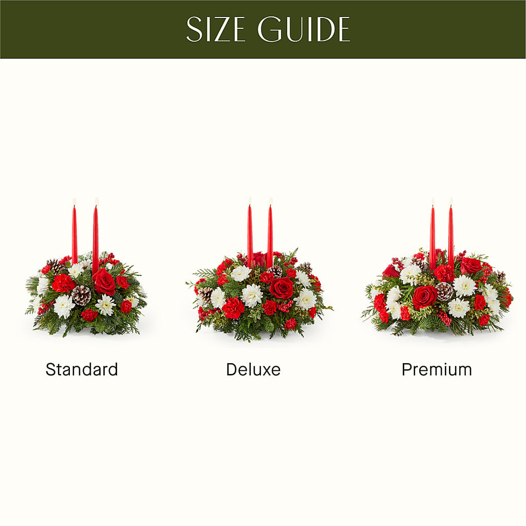 Holiday Soiree Centerpiece –  Daisy Day Florist, Avondale Estates GA