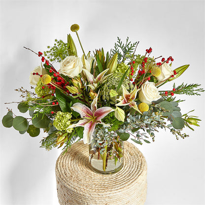 Berry & Bright Bouquet –  Daisy Day Florist, Avondale Estates GA