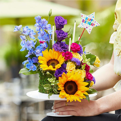 Star of the Day Floral Cake –  Daisy Day Florist, Avondale Estates GA
