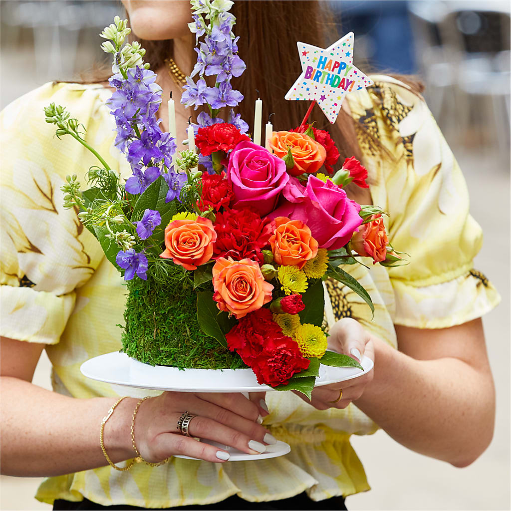 Best Year Yet Floral Cake –  Daisy Day Florist, Avondale Estates GA