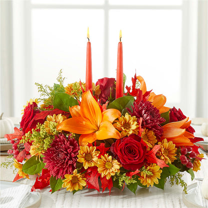 Autumn's Embrace Centerpiece –  Daisy Day Florist, Avondale Estates GA