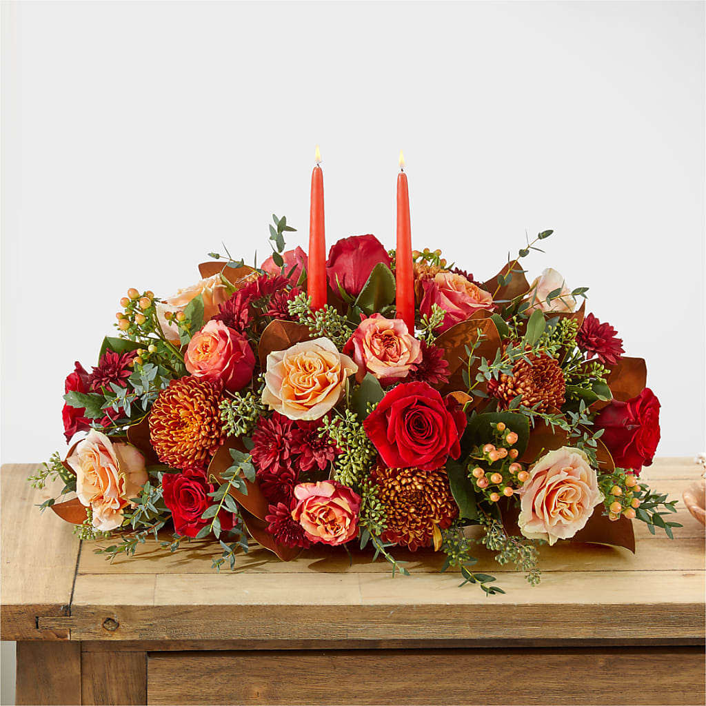 Gather Near Centerpiece –  Daisy Day Florist, Avondale Estates GA