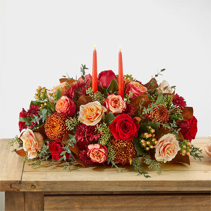 Gather Near Centerpiece –  Daisy Day Florist, Avondale Estates GA