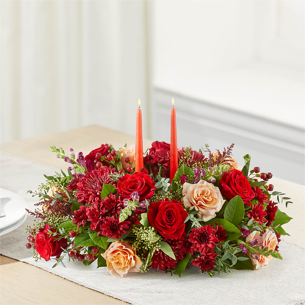 Most Thankful Centerpiece –  Daisy Day Florist, Avondale Estates GA