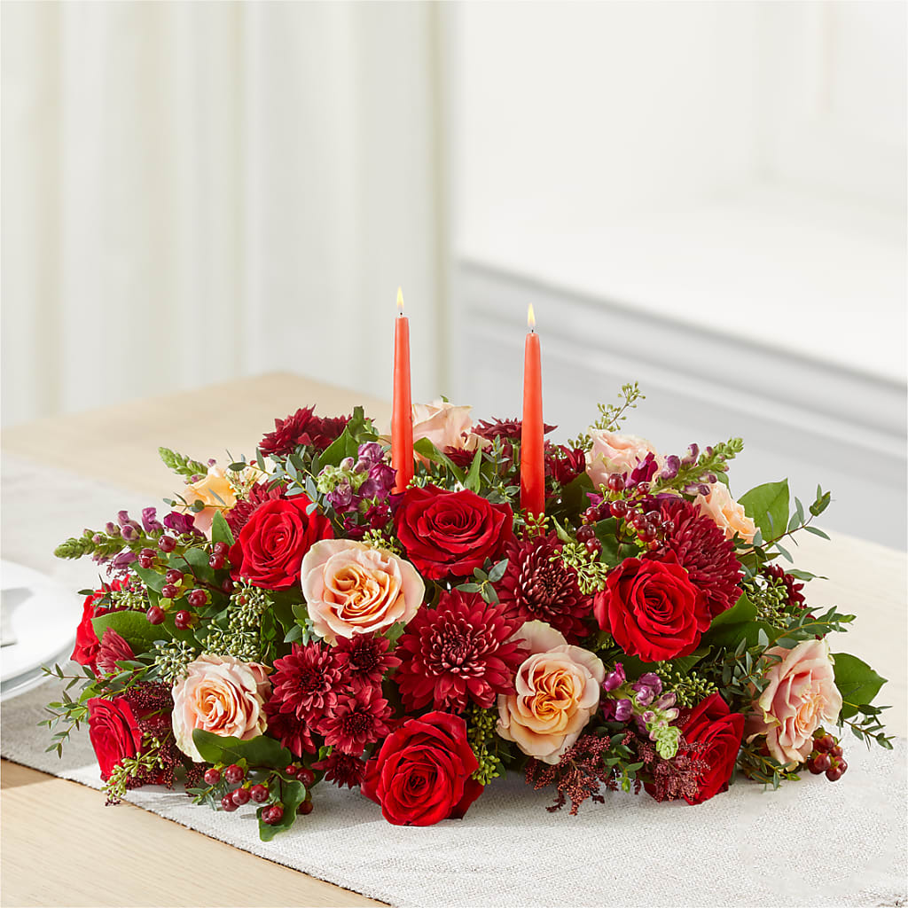 Most Thankful Centerpiece –  Daisy Day Florist, Avondale Estates GA