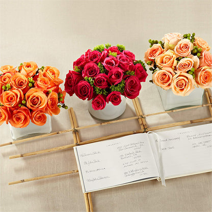 Dawn Rose Centerpiece –  Daisy Day Florist, Avondale Estates GA